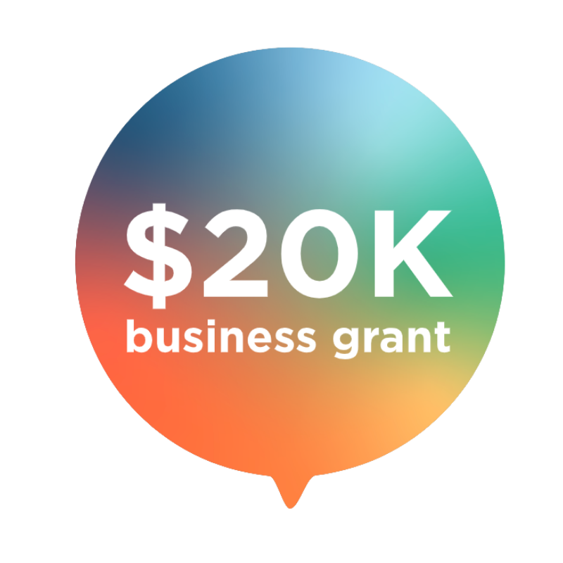 800x800 $20K grant